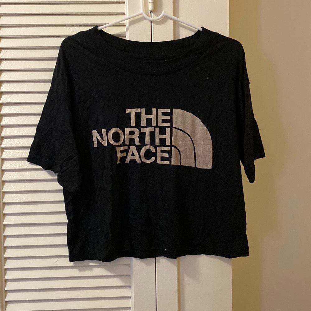 The north face cropped t shirt